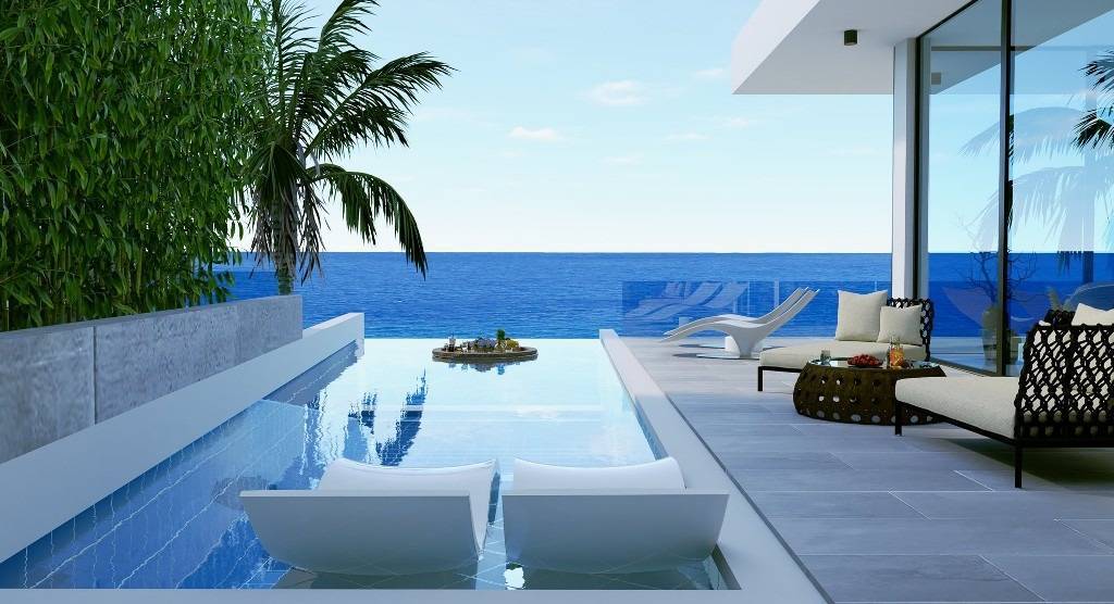 Wir bieten attraktive Wohnungen nur 50 m vom Strand entfernt zum Verkauf an - Nordzypern 