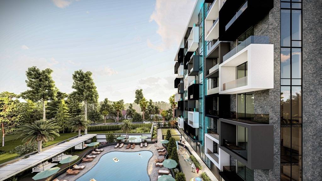 Neubau von Luxusapartments in der Türkei, Alanya - Mahmutlar