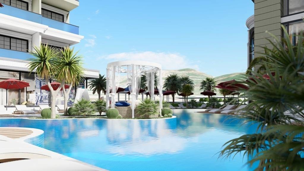 The new residential project is located in the Kargicak district, Alanya