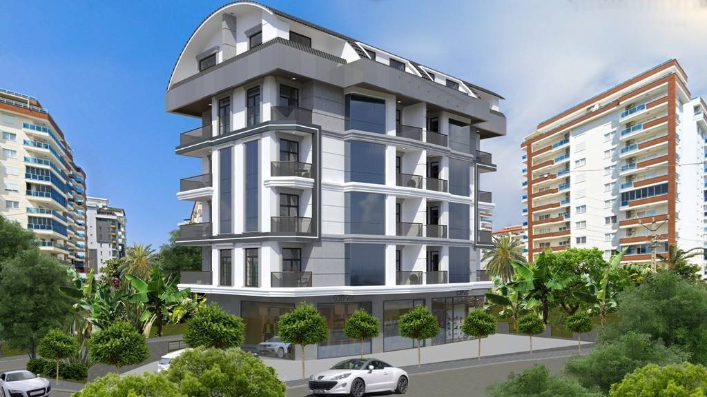 New apartments under construction for sale in Turkey, Alanya - Mahmutlar