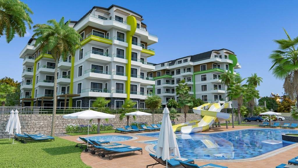 Neue Apartments in einem schönen Teil der Türkei Alanya - Oba