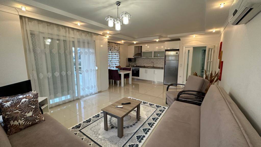 Zariadený apartmán 150 m od pláže, Alanya - Kestel