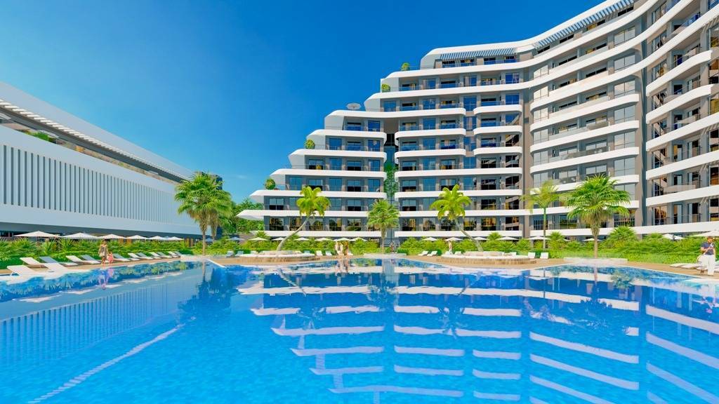 Luxuriöse Neubauwohnungen zum Verkauf in Antalya - Altıntaş