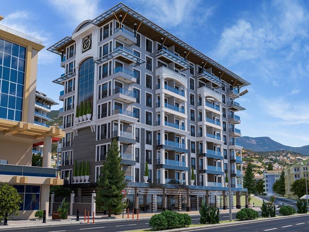 New residential project in the center of Alanya, 700 meters from the beach Cleopatra