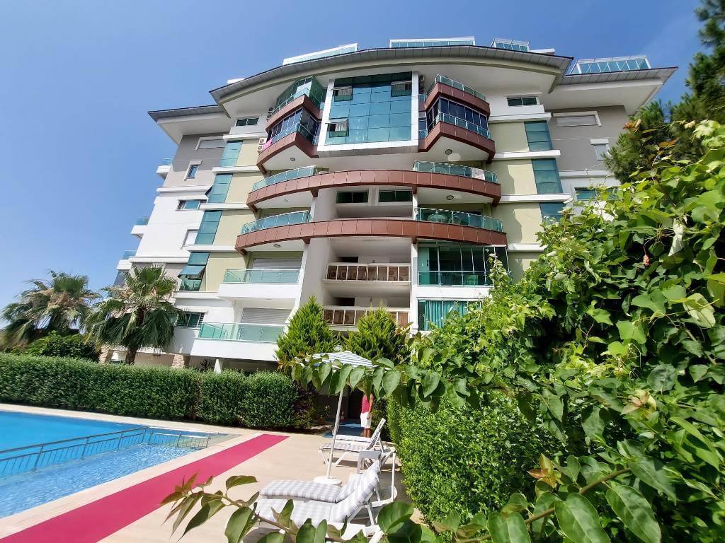 Furnished apartment on the first line with a view of the sea Alanya - Kestel