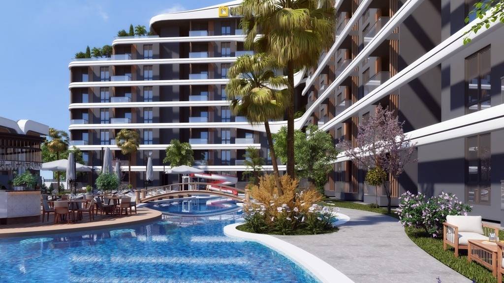 Neuer Wohnkomplex mit Einkaufszentrum in Antalya - Altıntaş