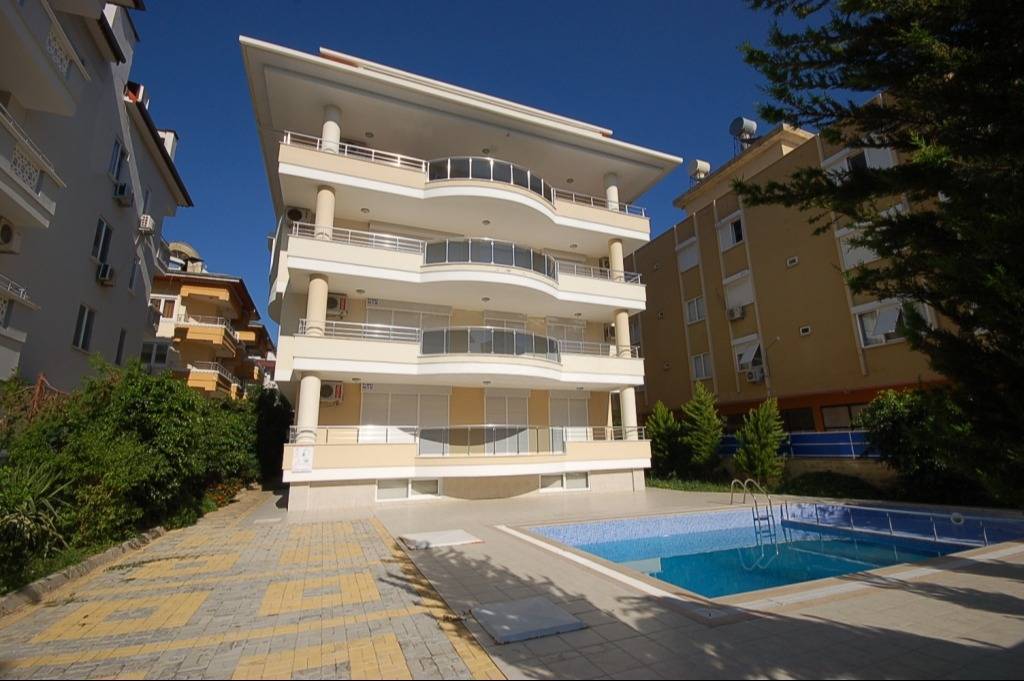 Umeblowany apartament zaledwie 150 m od plaży Alanya - Oba