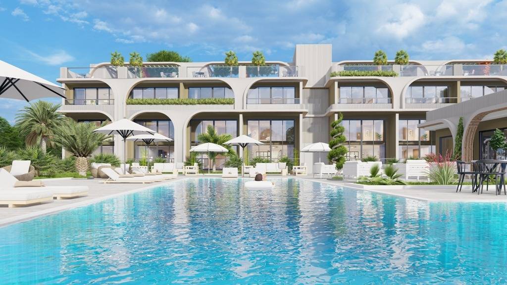 Ideal location and instalment payment - flats for sale in North Cyprus
