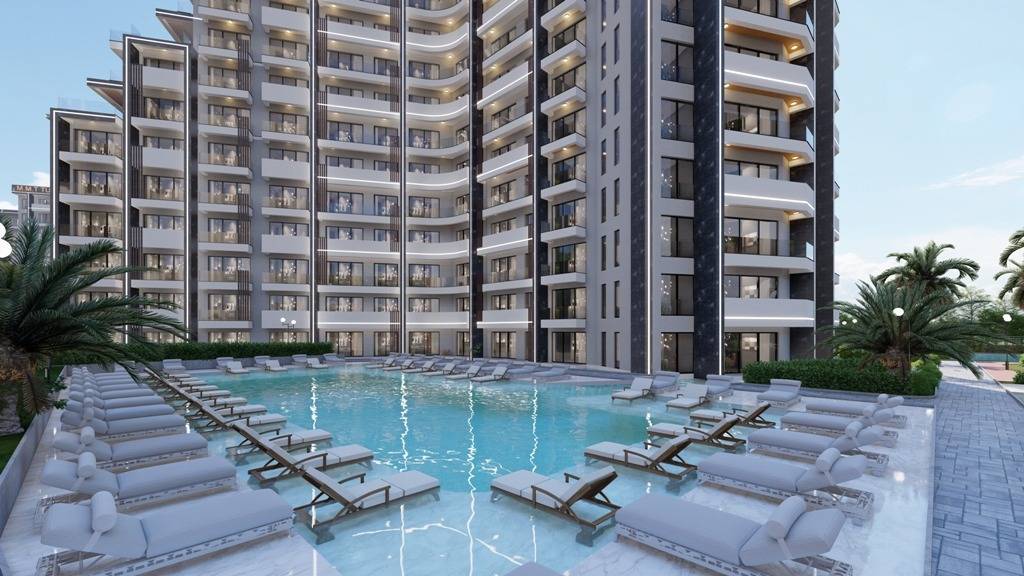 Apartmány na prodej Severní Kypr Gaziveren - Güzelyurt 