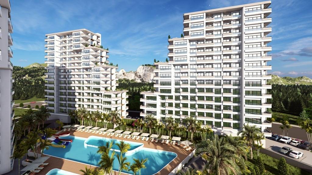 Living by the sea - finished apartments in Teca, Mersin