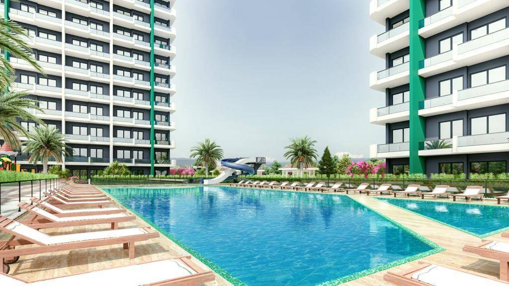 Apartment for sale with an affordable price in Mezitli Mersin