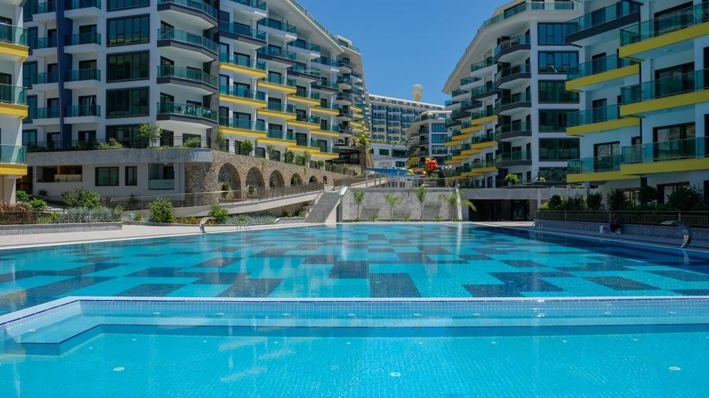 Furnished apartment with sea view in Alanya - Kargıcak