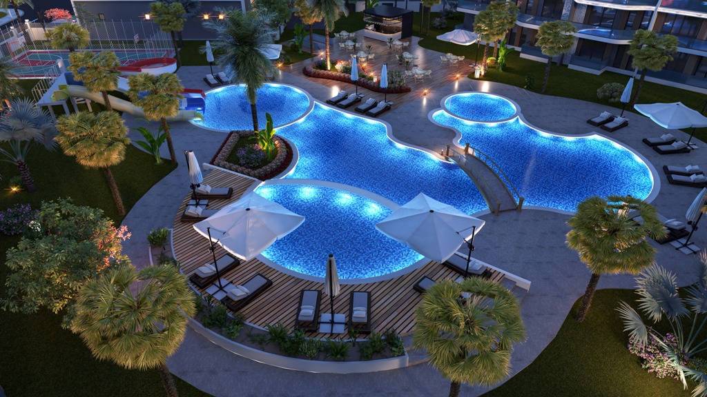 New apartments in a luxury complex in Antalya for sale - near the airport