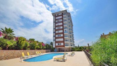 Furnished apartment with sea views in Alanya - Tosmur