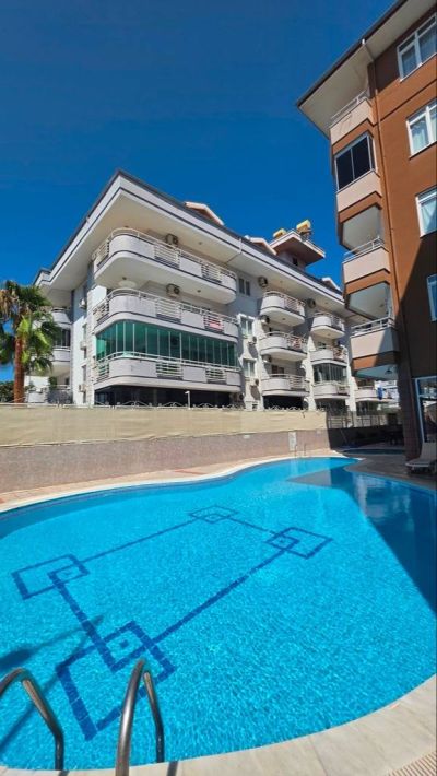 Furnished Two-Room Apartment for Sale Near the Beach and Alanya City Center