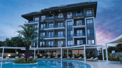 New apartments under construction for sale in Turkey, Alanya - Oba