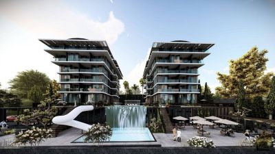 Investment apartments in the center of Alanya - excellent location