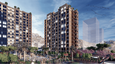 The stylish flats in Mersin Tece are situated in an ideal location