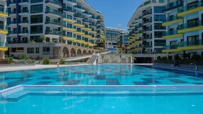 Furnished apartment with sea view in Alanya - Kargıcak