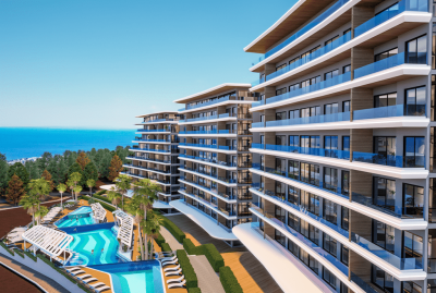Experience Luxury Living with Stunning Sea Views in Kargıcak, Alanya