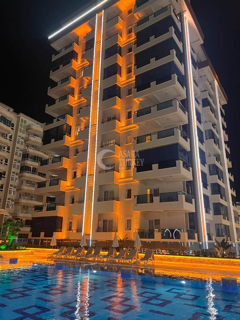 Umeblowany apartament do wynajęcia w nowoczesnym kompleksie Mahmutlar, Alanya Turcja